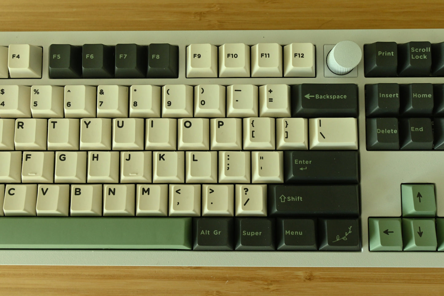 Green Olive Nature Theme Keycap Set
