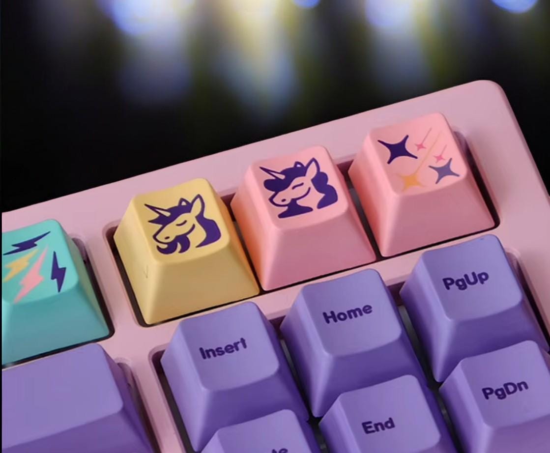 Super Star Pop Art Theme Keycap Set
