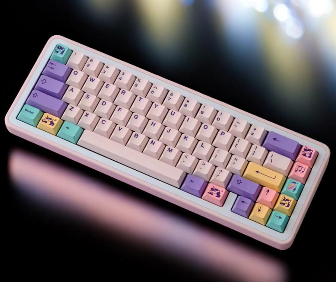 Super Star Pop Art Theme Keycap Set