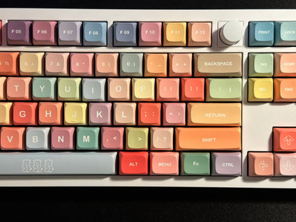 Cute Rainbow Candy Keycap Set
