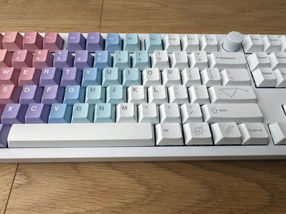 Galaxy Universe Gradient Theme Keycaps Set