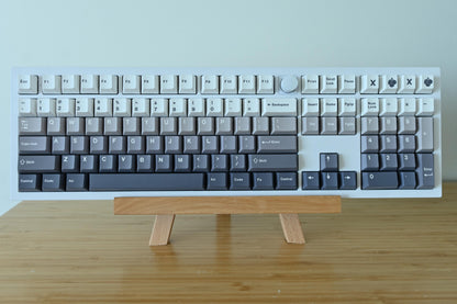Gray Black White Gradient Keycap Set