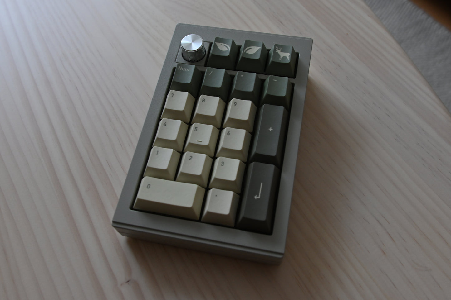 Forest Spirit Nature Theme Numpad Keycap Set