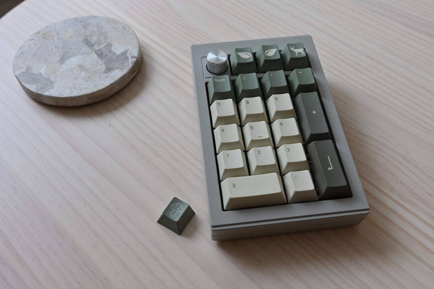 Forest Spirit Nature Theme Numpad Keycap Set