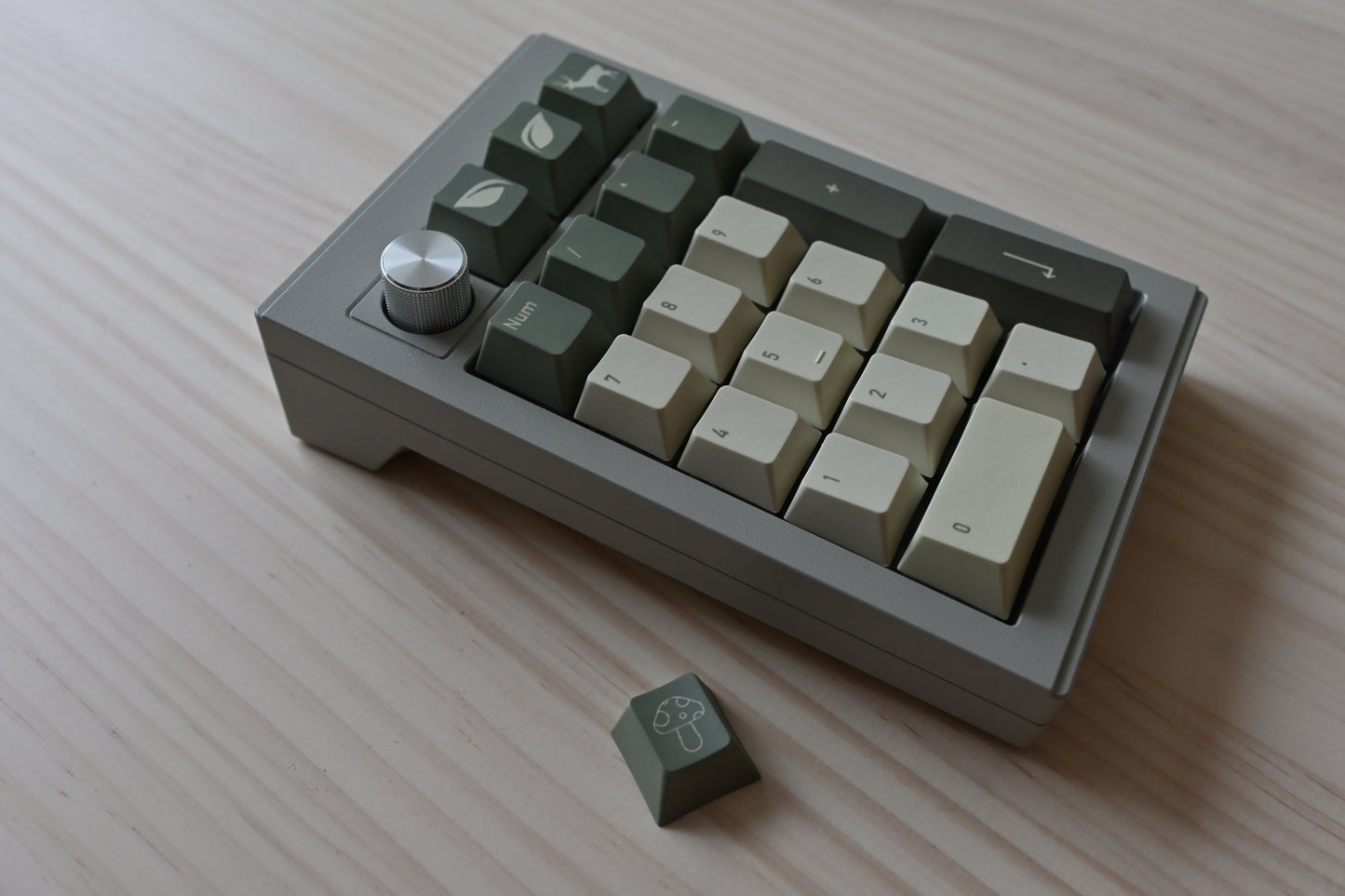 Forest Spirit Nature Theme Numpad Keycap Set
