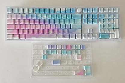 Fairy Sky Dream Clouds Backlit Side Print Keycap Set