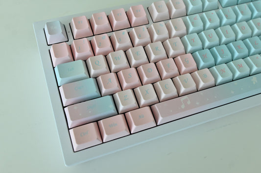 Cotton Candy Dream Theme Keycap Set