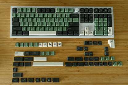 Green Olive Nature Theme Keycap Set