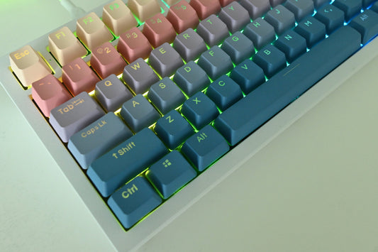 Evening Sunset Gradient Backlit Keycap Set