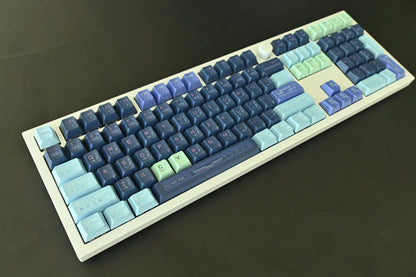 Cyberpunk Outer Space Theme Keycap Set