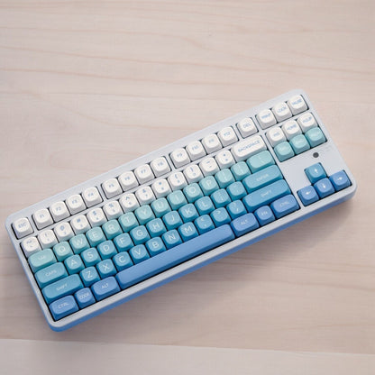 Glacier Ice Blue Gradient Keycap Set