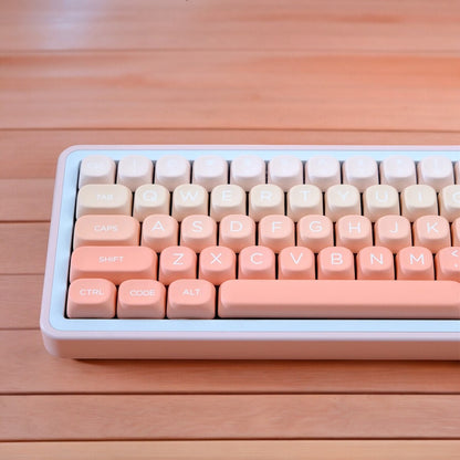 Orange Pink Pastel Gradient Keycap Set