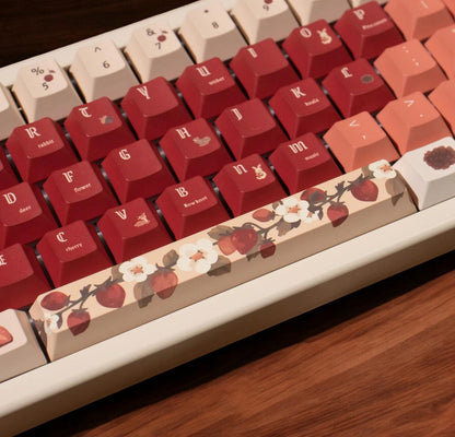 Cute Autumn Forest Theme Keycap Set