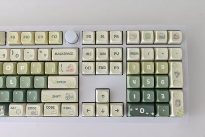 Lucky Clover Rabbit Keycap Set