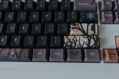 Spooky Cartoon Halloween Keycap Set