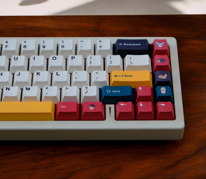 Simple Forest Animal Theme Keycap Set