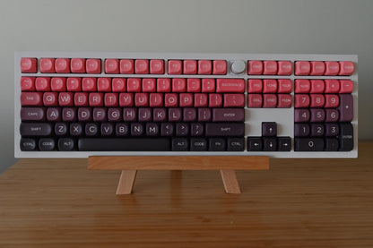 Red Purple Berry Mochi Dessert Keycap Set