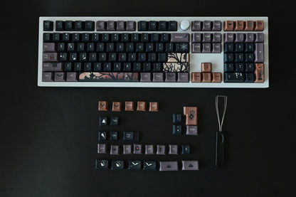 Spooky Cartoon Halloween Keycap Set