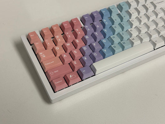 Galaxy Universe Gradient Theme Keycaps Set