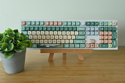 Rolling Green Hill Forest Theme Keycap Set