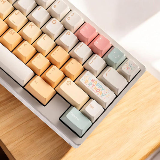 Happy Birthday Festive Party Theme Keycap Set