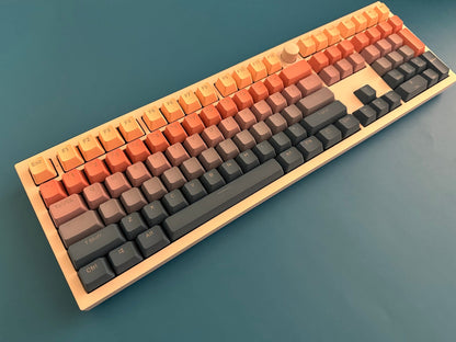 Evening Sunset Gradient Backlit Keycap Set