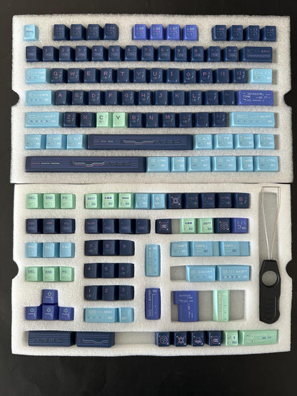 Cyberpunk Outer Space Theme Keycap Set