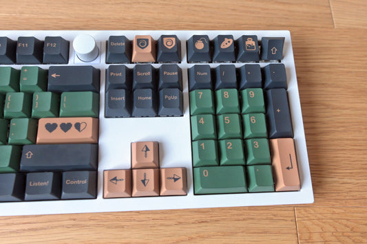 Green Zelda Link Hero Video Game Theme Keycap Set