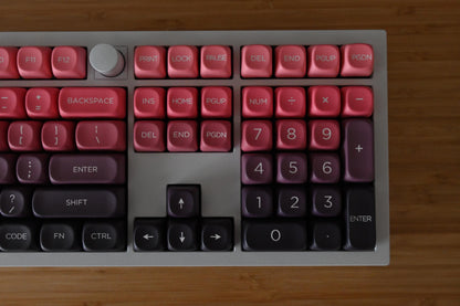 Red Purple Berry Mochi Dessert Keycap Set