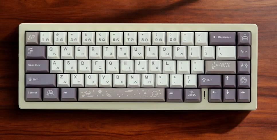 Deep Sky Galaxy Universe Theme Keycap Set