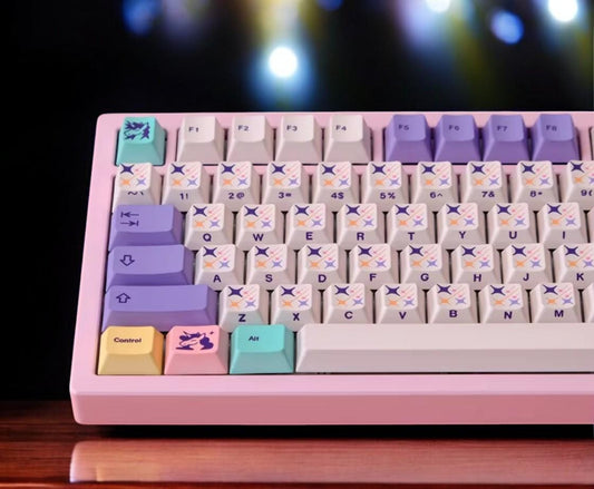 Super Star Pop Art Theme Keycap Set